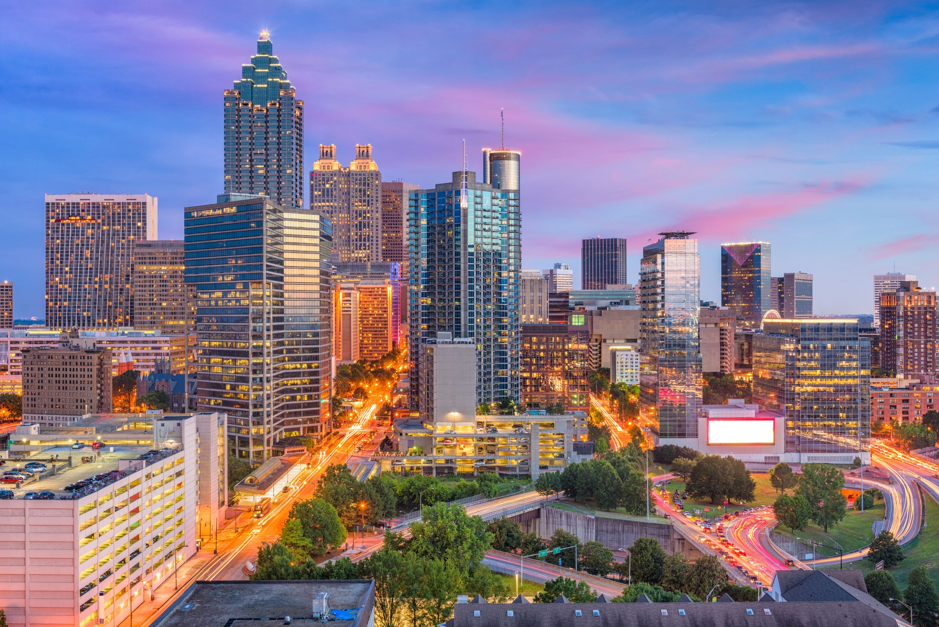 Atlanta, Georgia, USA Skyline